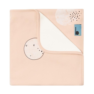 Baby Clic Бебешко памучно одеяло 75х80см – Nuit Pink